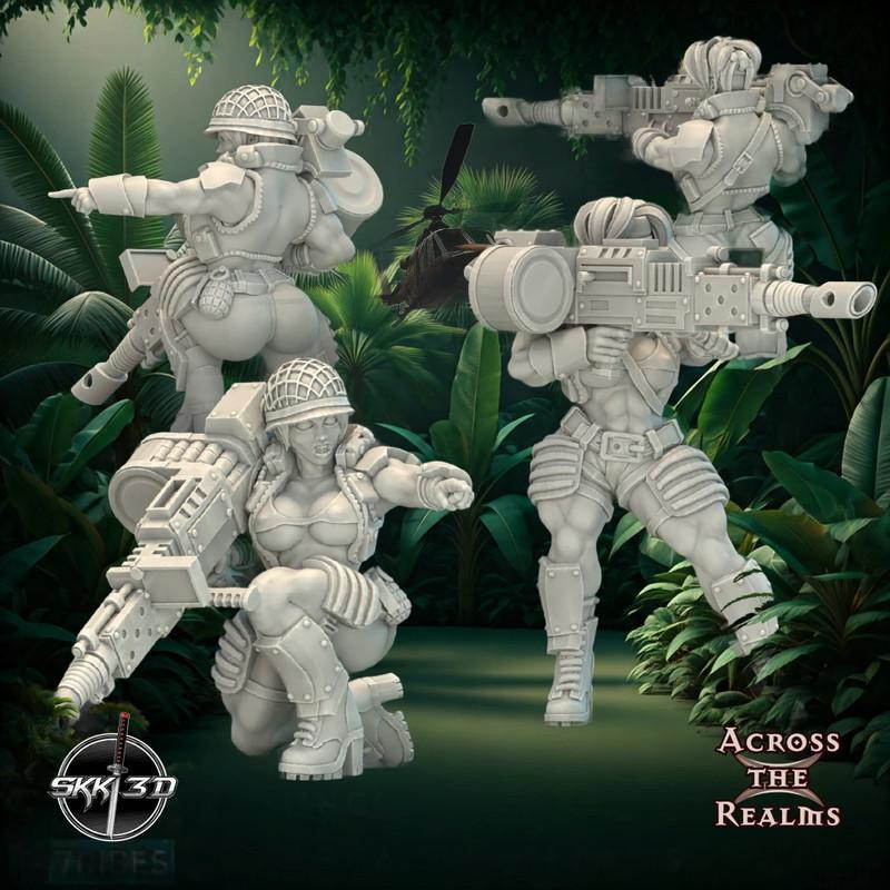 Jungle Fighters Autocannon Teams