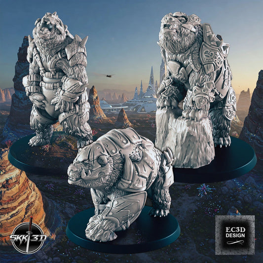 Armored bears