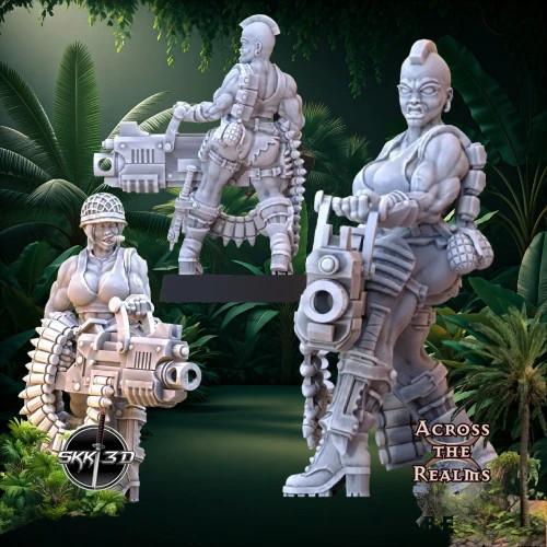 Jungle Sergeant Babe